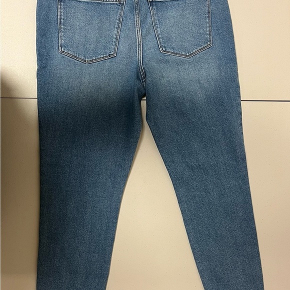 J. Crew High Rise Med Wash Button Fly Cotton Tensel All Day Stretch Jeans Sz 31 - Picture 5 of 16